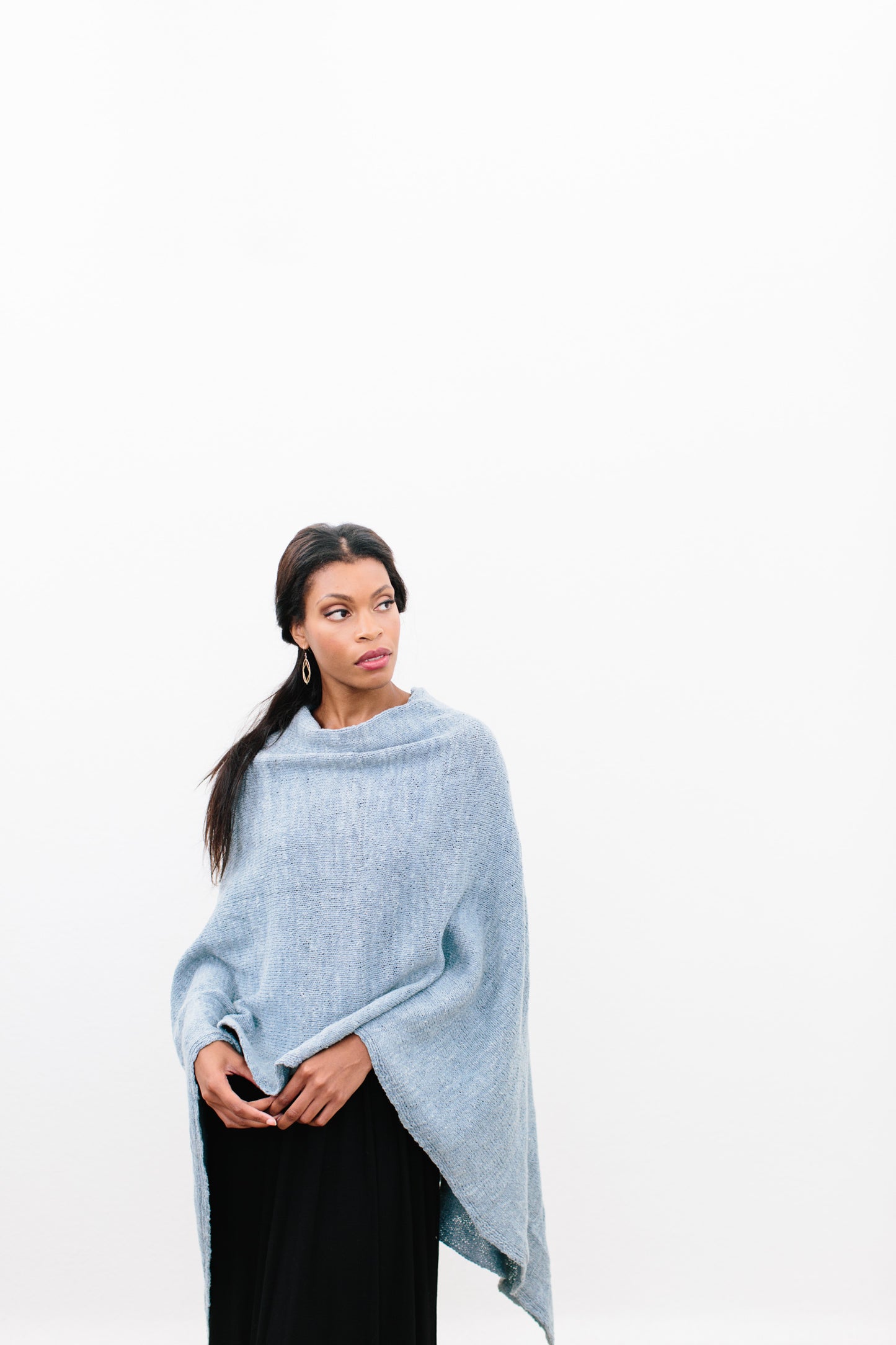 Queen Poncho in Ethiopian Cotton