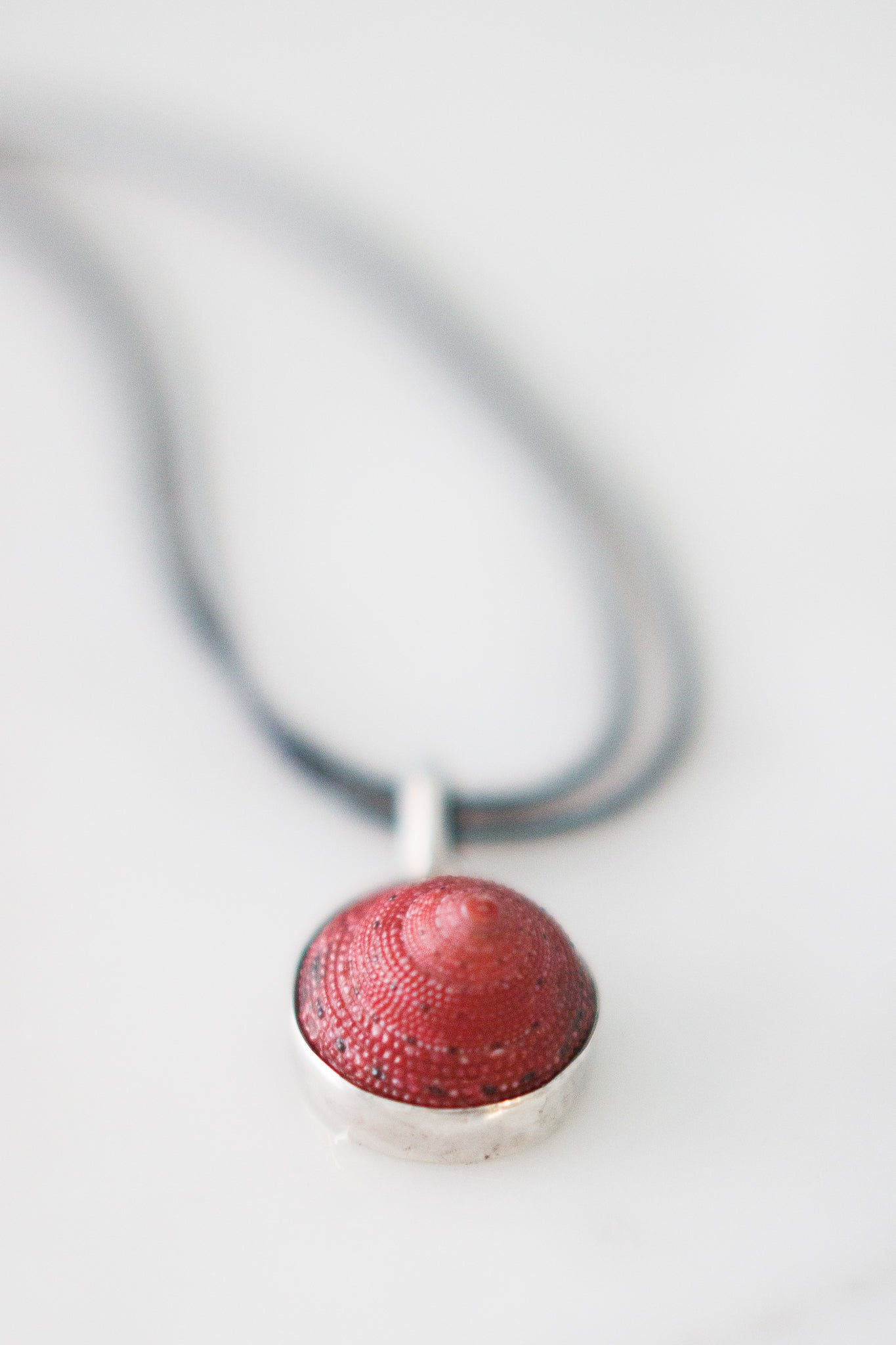 Strawberry Top Shell Pendant